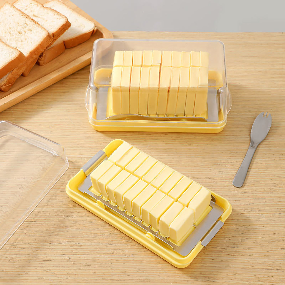 Butter Cutting Fresh-keeping Box With Lid