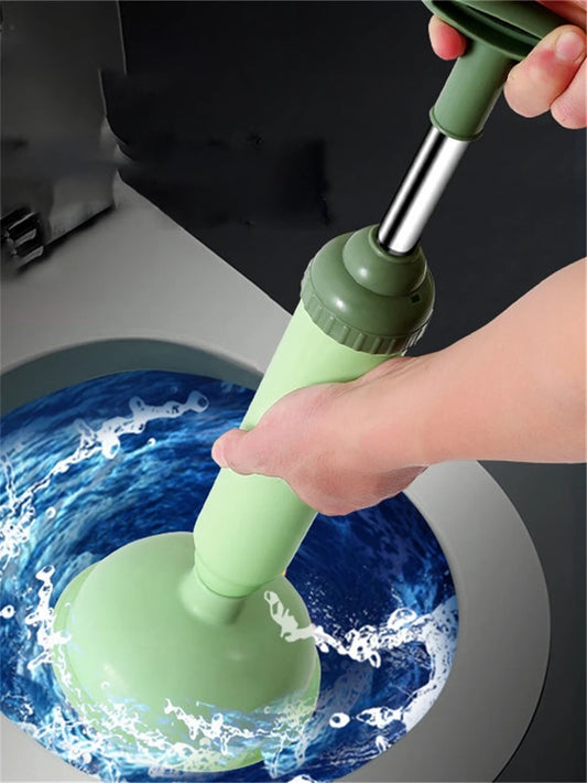 Silicone Toilet Plunger High Pressure Pump Anti Clogging Drain Cleaners