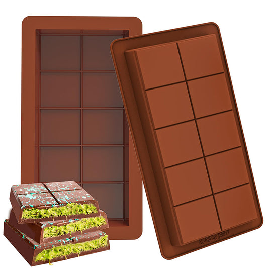 Chocolate Bar Mold Non-Stick Reusable Food Grade