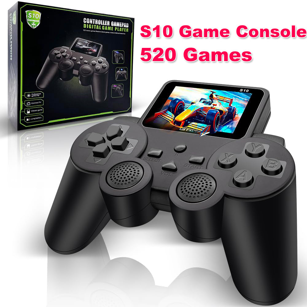 10 video game console Built in 520 games retro handheld Game Player