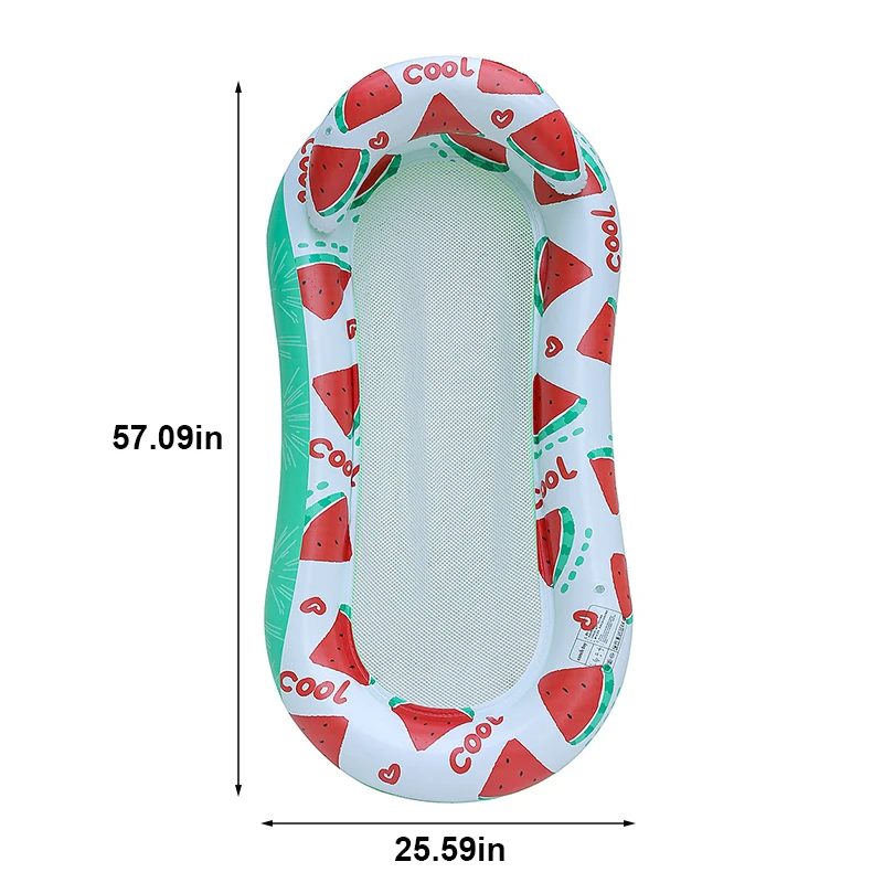 Inflatable Water Hammock Floats Bed