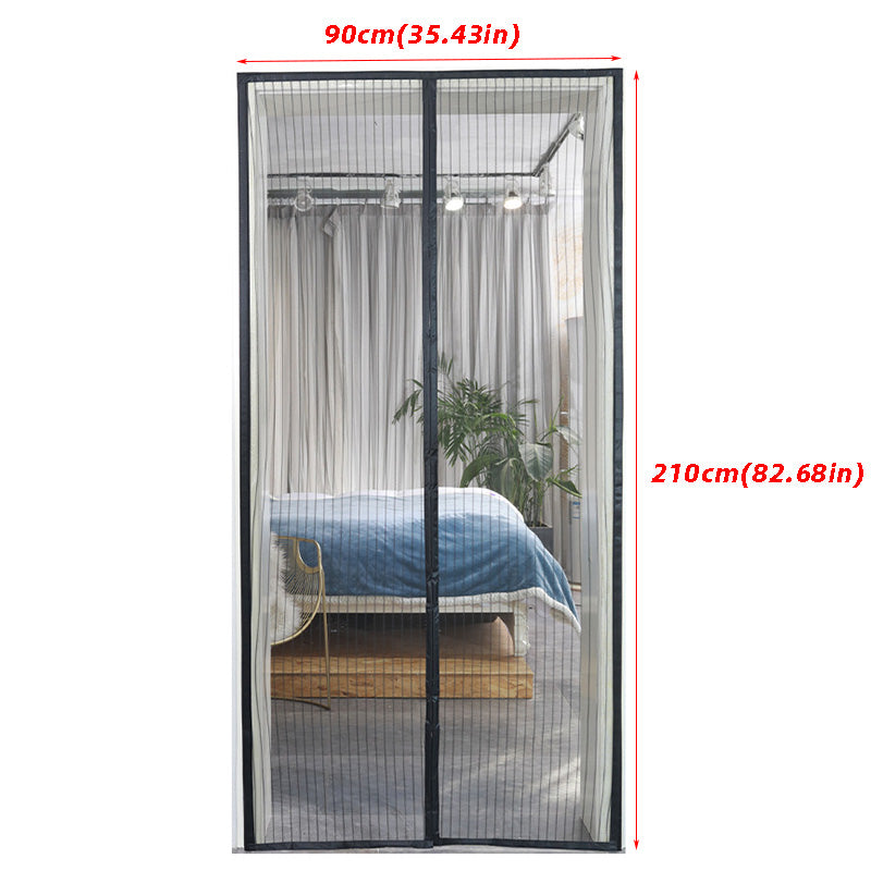 1PC New Magnetic Screen Door Curtain Anti-Mosquito Net Fly