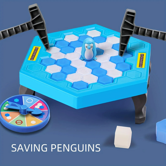 Knocking On Ice To Rescue Little Penguins, Breaking Ice Toys
