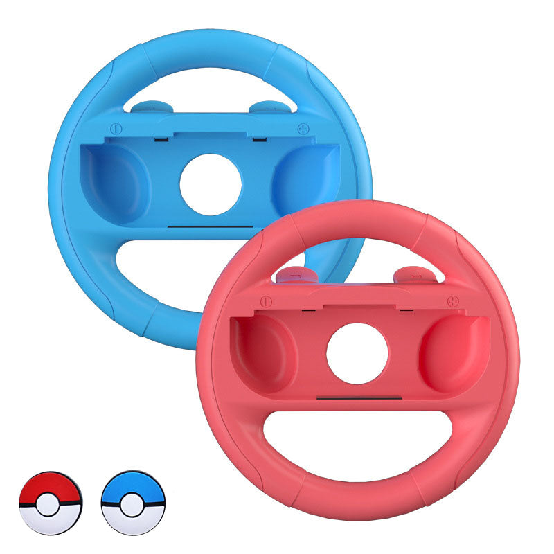 2 pcs/Lot Racing Steering Wheels for Switch OLED Joy