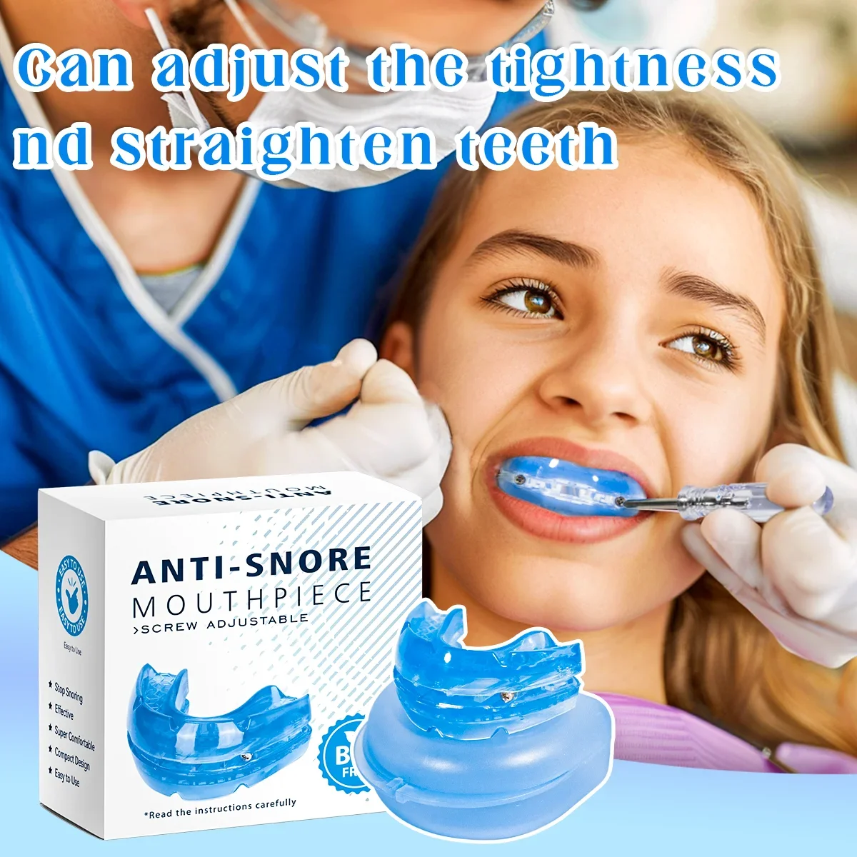 Adjustable Anti Snoring Mouth Guard