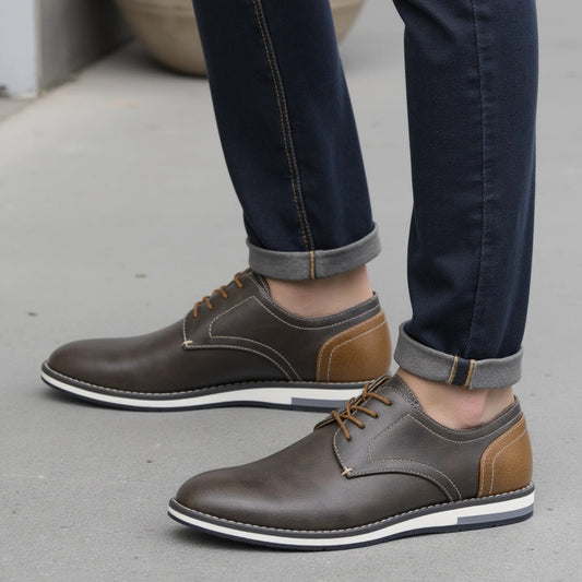 Men Shoes Comfortable Brand Fashion 2025 Leather Shoes Men