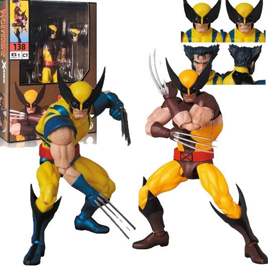 New Ct Toys Wolverine Figure Mafex 138 Brown Comic X-Men Action Figure