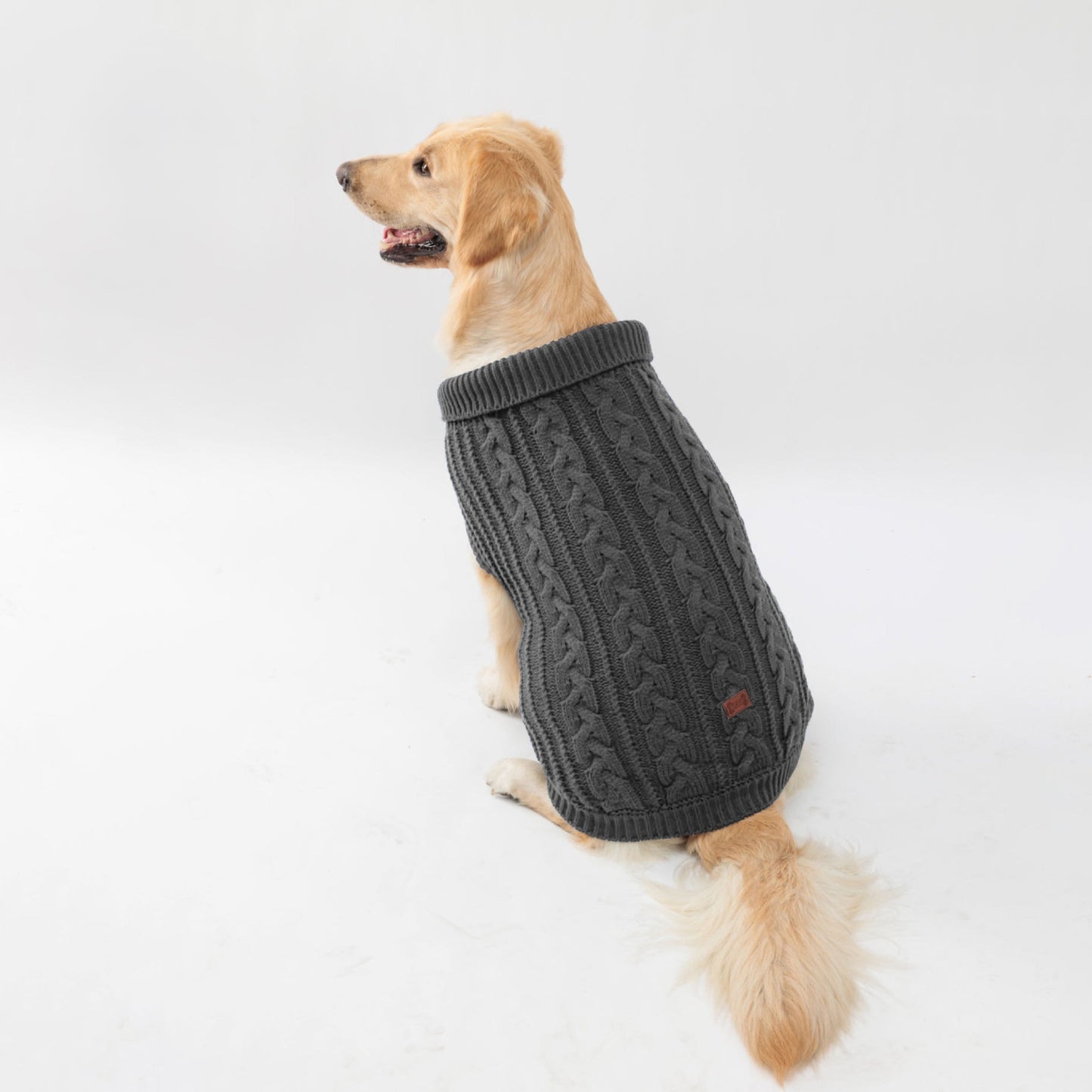 Cozy Knitted Pet Sweater for Winter - Keep Your Dog