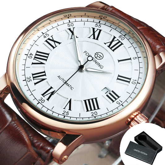 Forsining Classic Retro Automatic Mens Watch