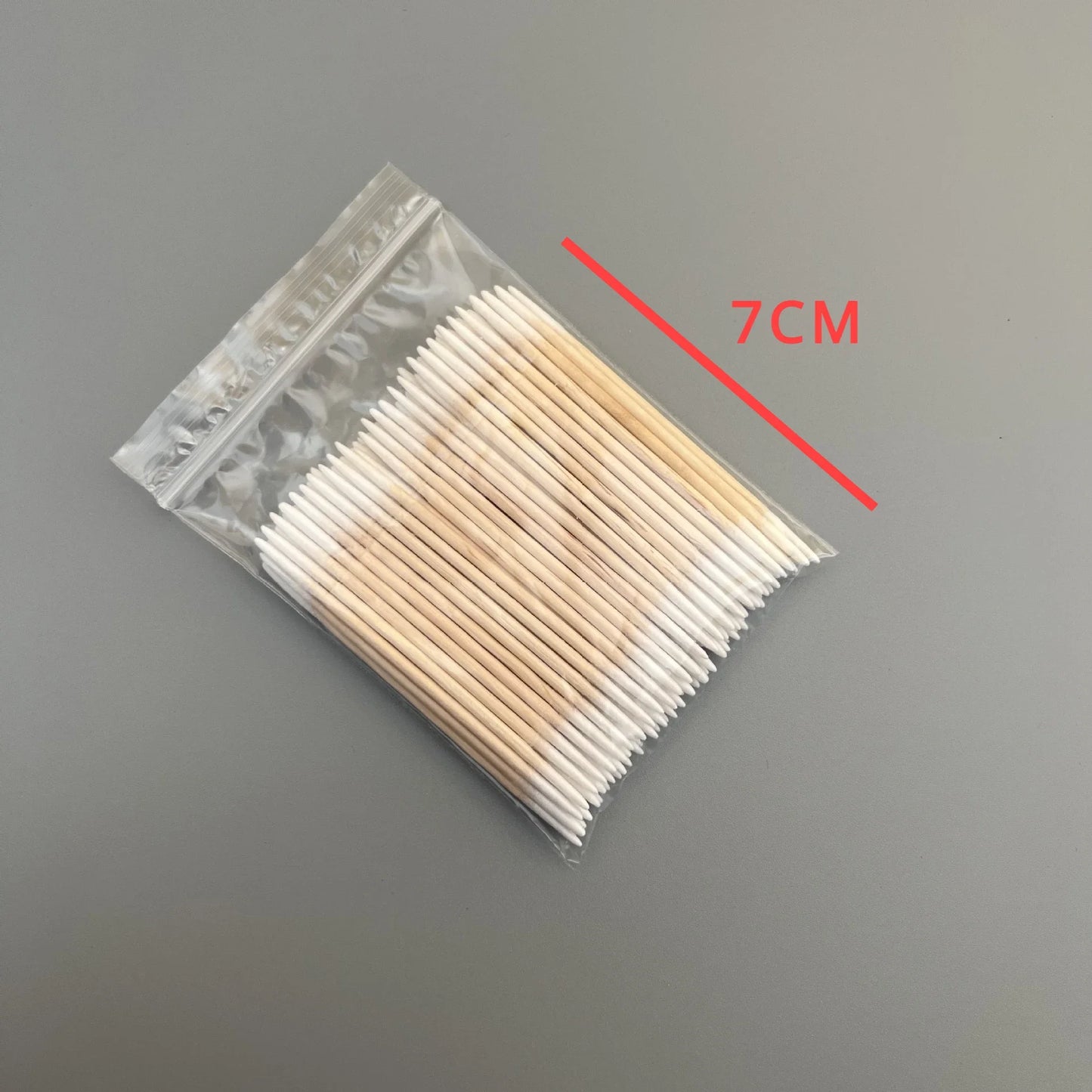 Nails Wood Cotton Swab Clean Sticks