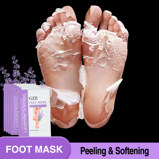 Foot Peel Mask Skin Exfoliating Foot Masks for Dry and Rough skin