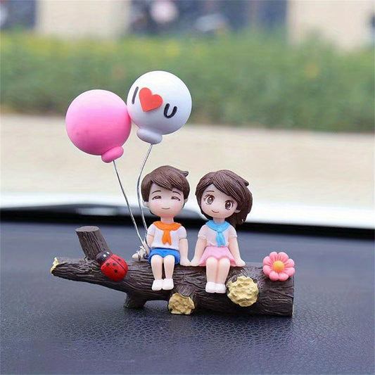 1pc New Tree Branch Couple Car Decoration