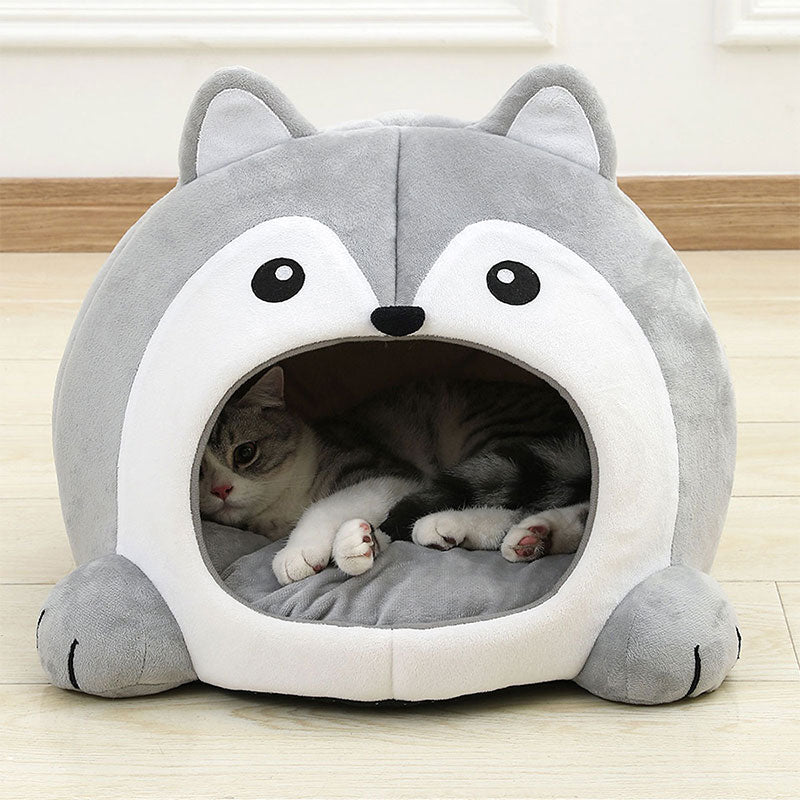 Very Soft Cat Bed Pet Basket Cat House Sofa Small Dog Lounger
