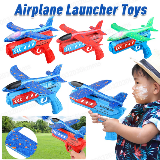 Airplane Launcher Toys Outdoor Plane Flying Toys