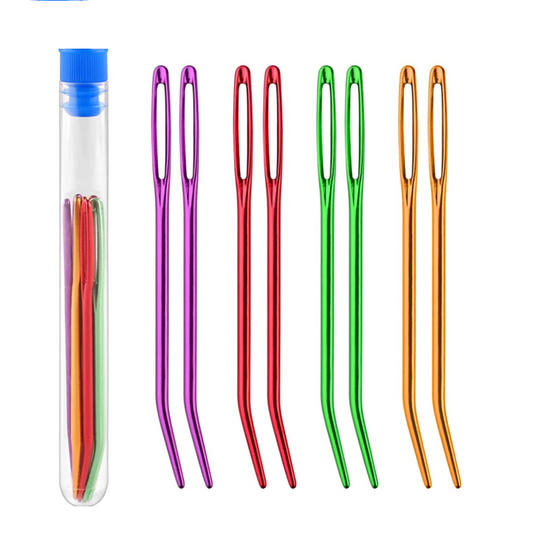 Knitting Yarn Needle Set Bent Tip Tapestry Needles