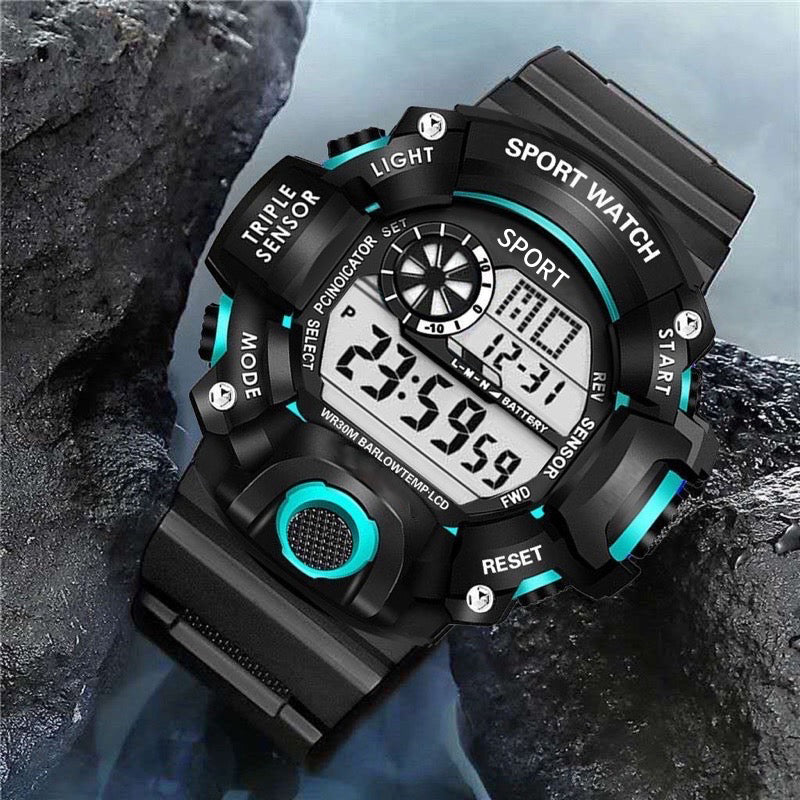Men's watch digital sports electronic watch