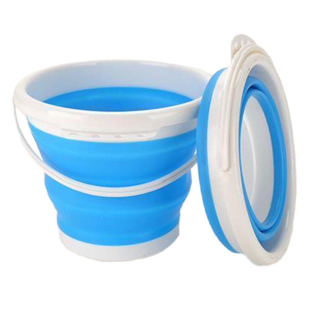 3L Collapsible Bucket Portable Folding Water Bucket Car Washing