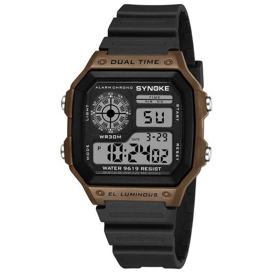 Digital Watches Men Sports Luminous