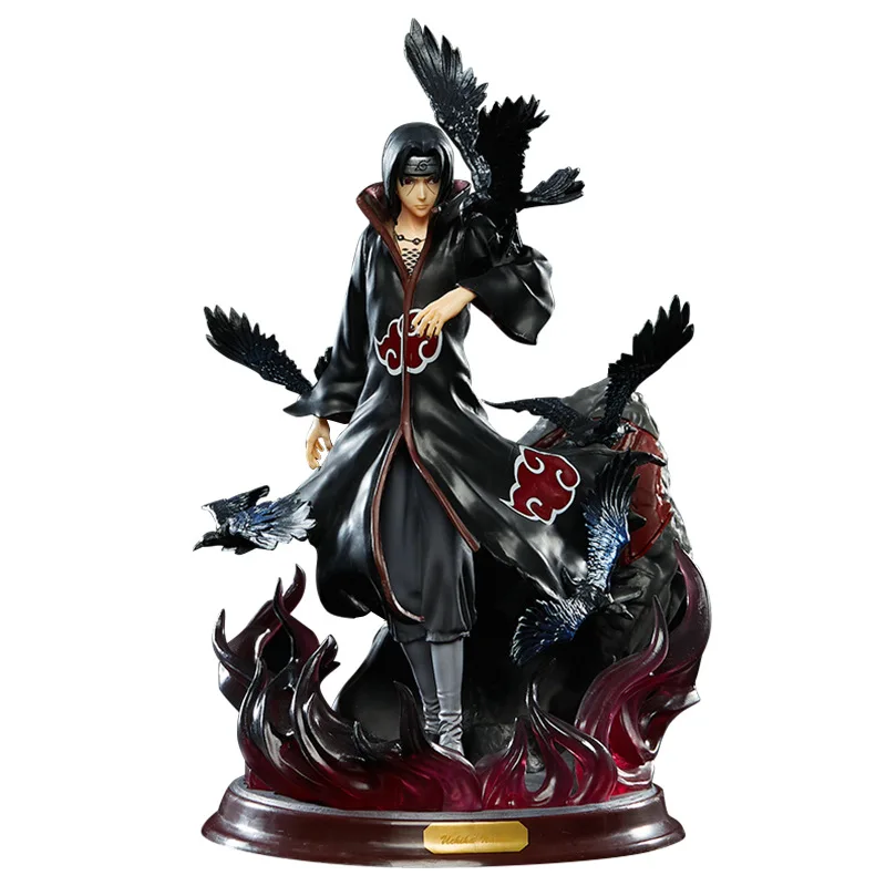 28cm Popular Naruto Anime Model Uchiha Itachi Statue Toy