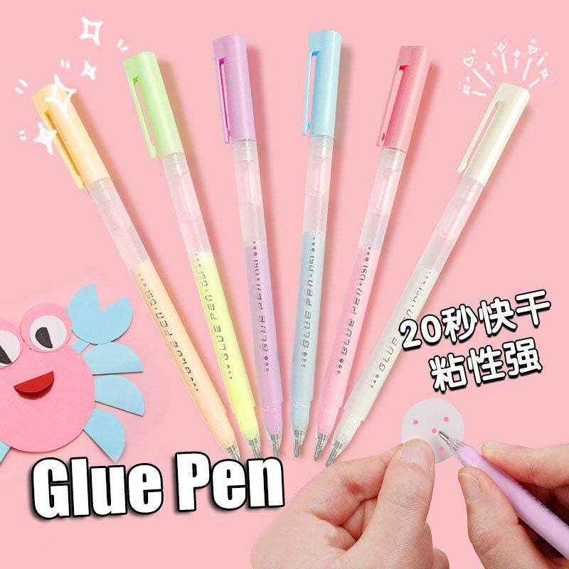 Candy Color Glue Pen Handbook Dispensing Pen