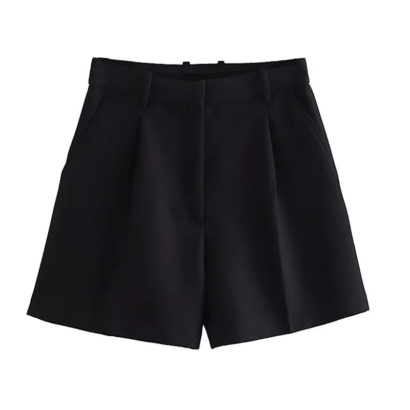 Female Shorts Black Pink Shorts Woman Summer 2024