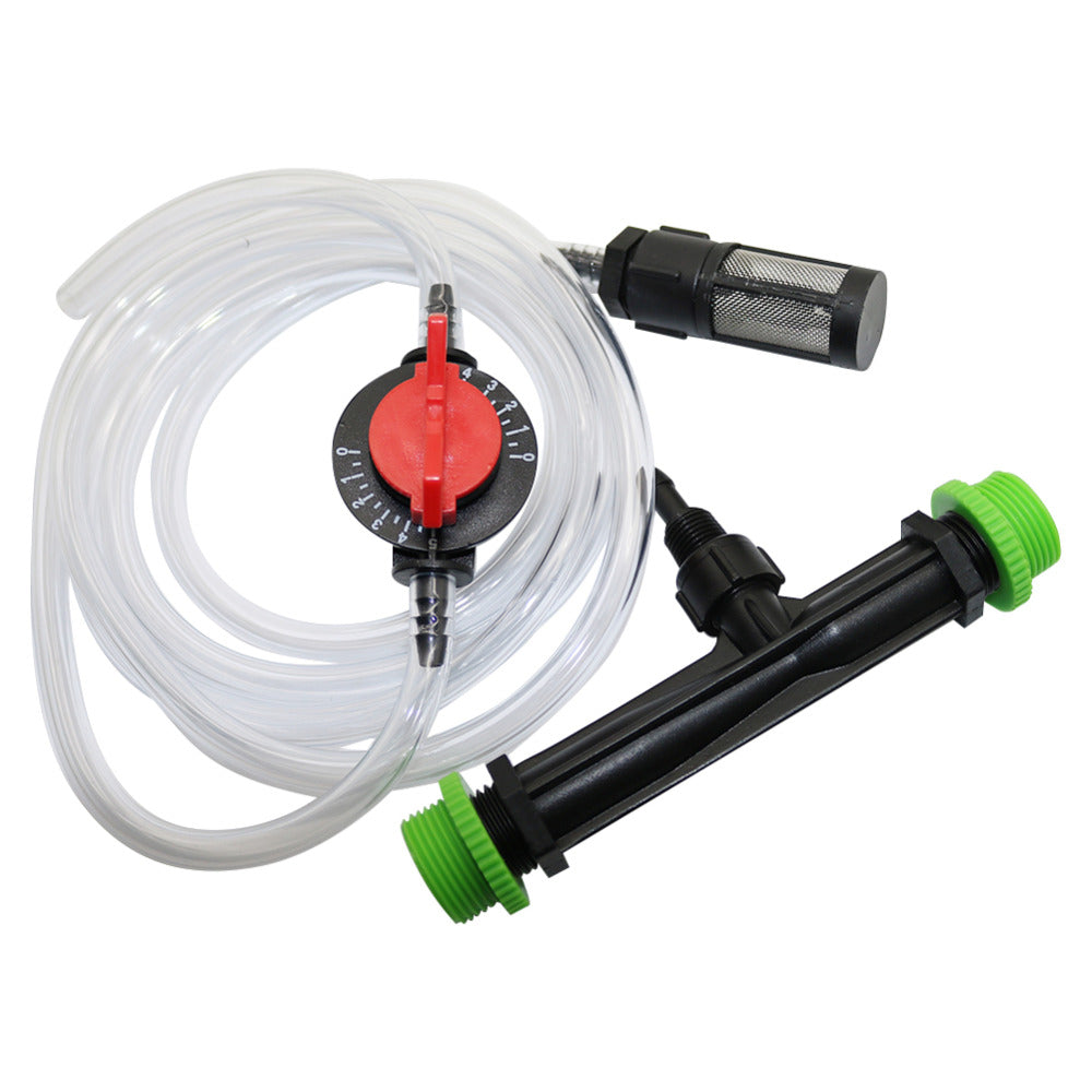 Agriculture Venturi Fertilizer Injector kit with 1/2 Inch to 3/4 Inch Thread