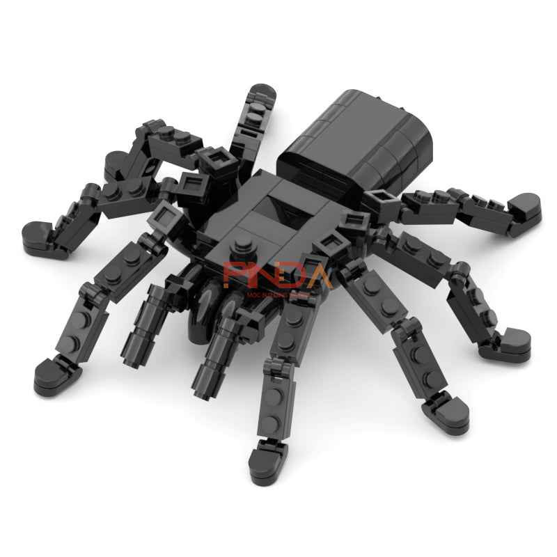 126 Pcs Talantula Black Spider Model Set Building Blocks