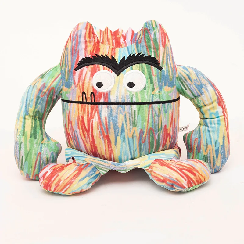 New 15cm Colorful Monster Throw Pillow Doll Stuffed Toys