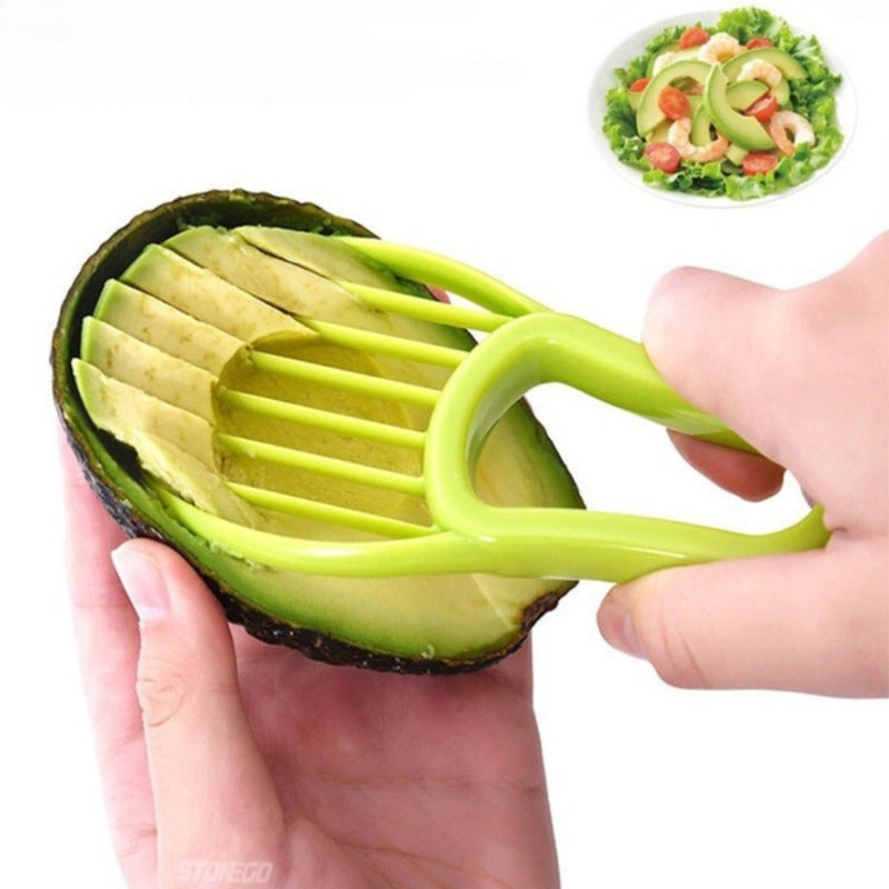 3 in 1 Avocado Slicer Shea Corer Butter Fruit Peeler