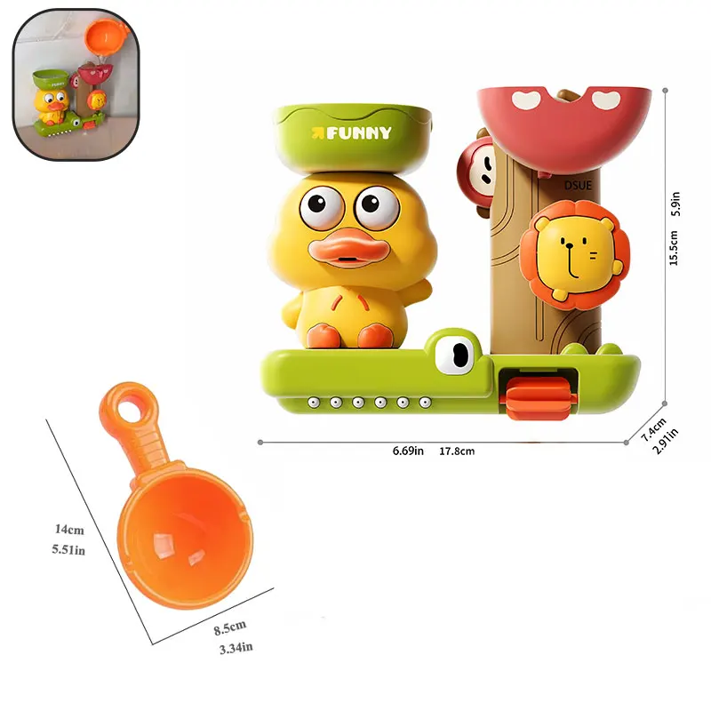 2025 Baby Bath Toy Play Water in Duck