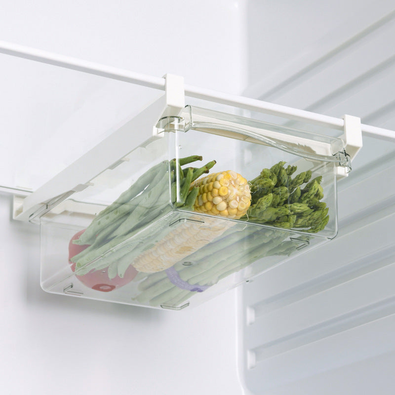 Refrigerator Egg Storage Box Drawer Style Food Fruit Egg Rack