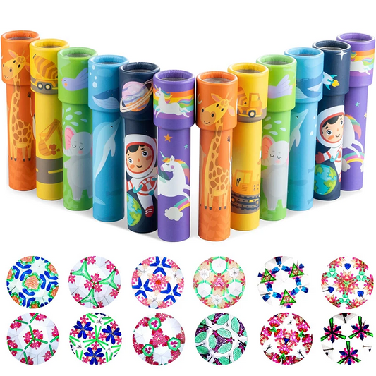 6Pcs Cartoon Kaleidoscope Classic Educational Toys
