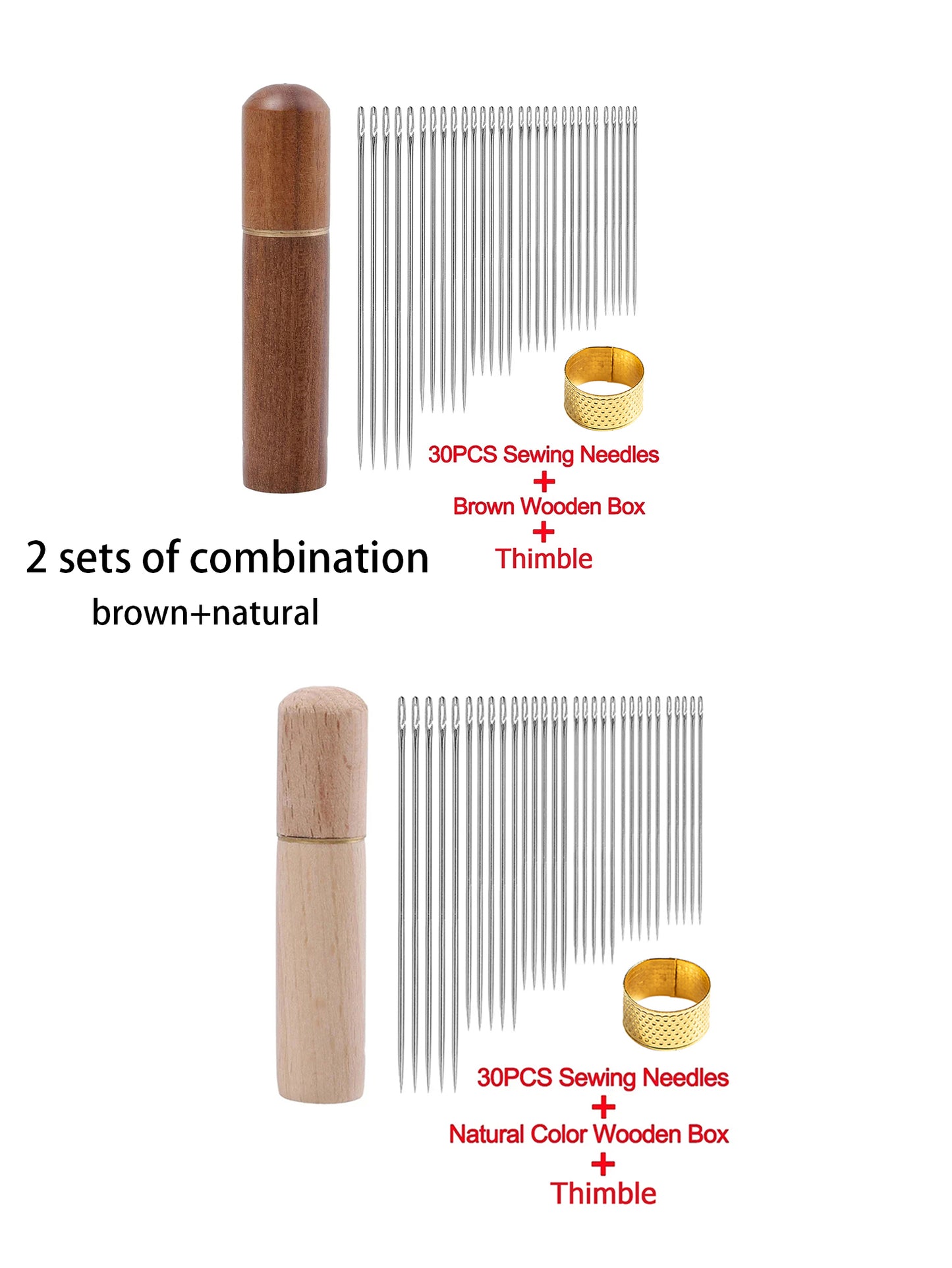 Side Hole Blind Sewing Needles Stainless Steel