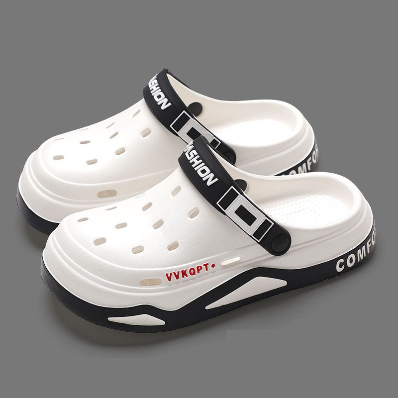 New fashion sandals Men's EVA casual comfortable hole garden shoes