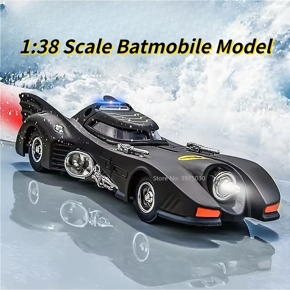 1/38 Scale Bat Mobile Tank Car Model Toys