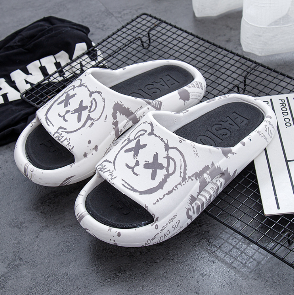 1pc Summer PVC High Quality Anti Slip Slides Color