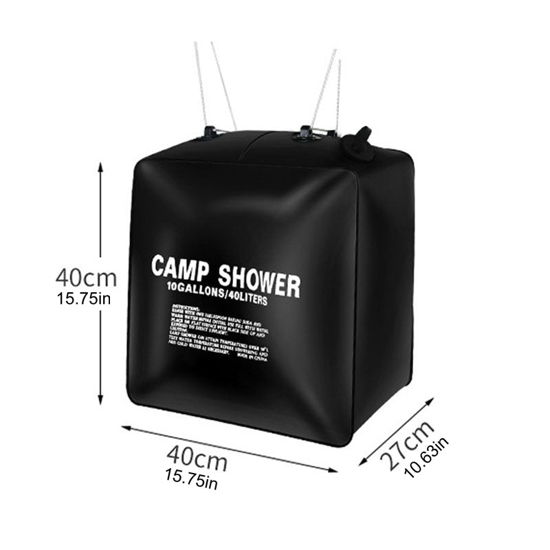40L Water Storage Bag Bathing Shower Portable