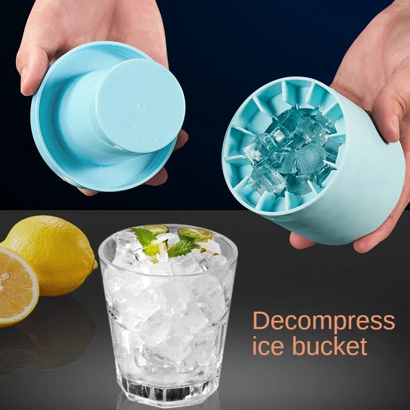Ice Bucket Cup Mold Ice Cubes Tray Food Grade