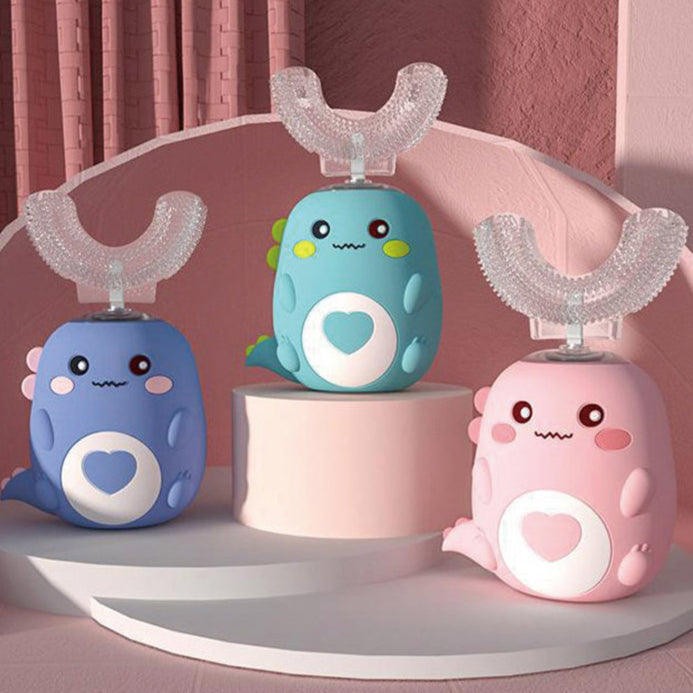 Children U-shaped Electric Toothbrush 360