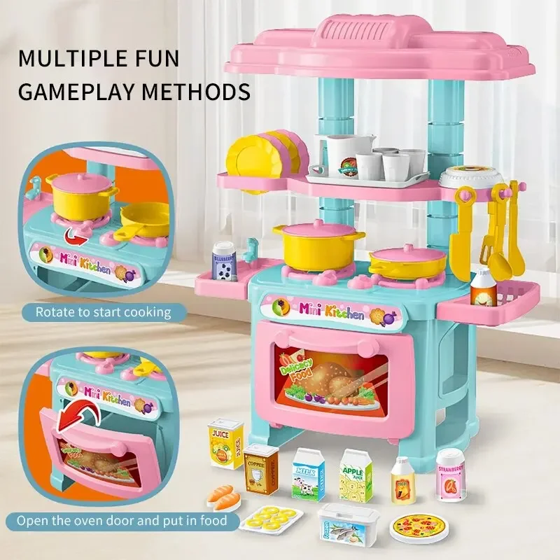 Mini Kitchen Counter Play Set