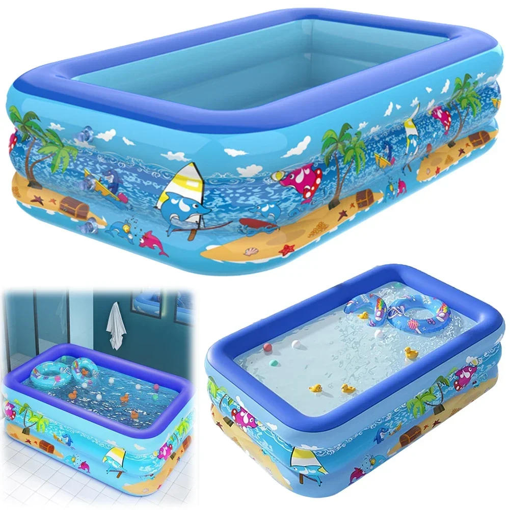 Inflatable Swimming Pool Indoor Outdoor PVC
