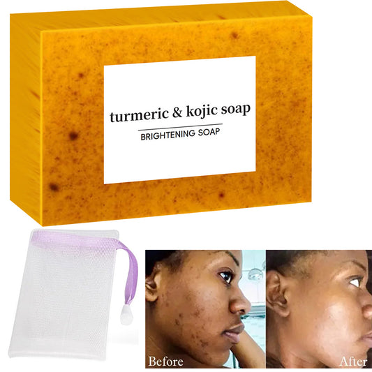 Turmeric Kojic Acid Glow Soap Dark Spot Acne Removal
