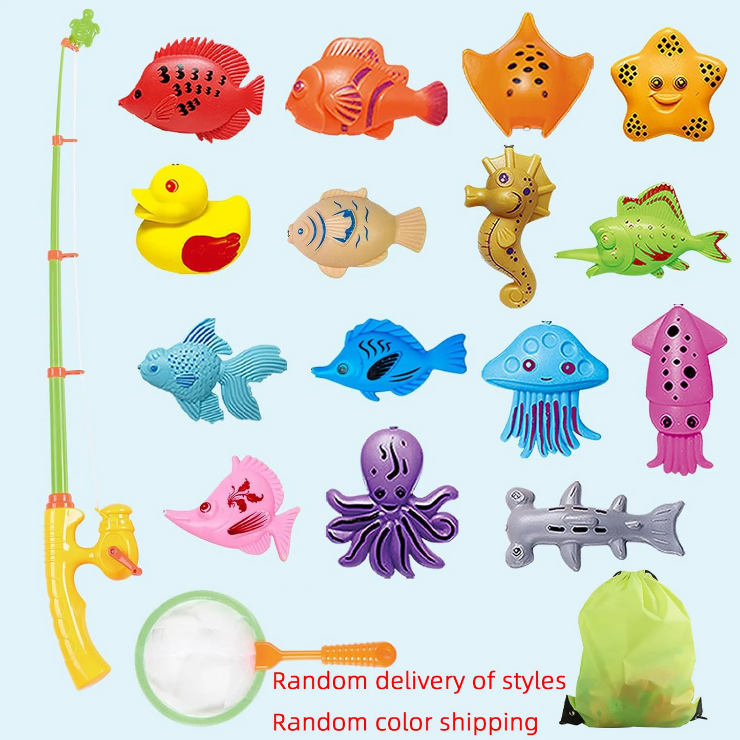 Children Bathtub Fishing Toy Swimming Bathing