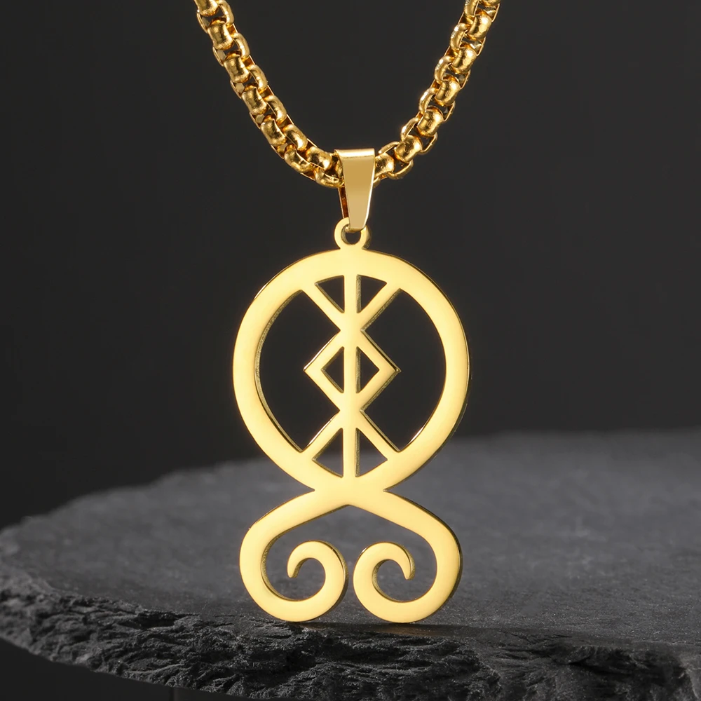 Rune of Protection Troll Cross Necklace