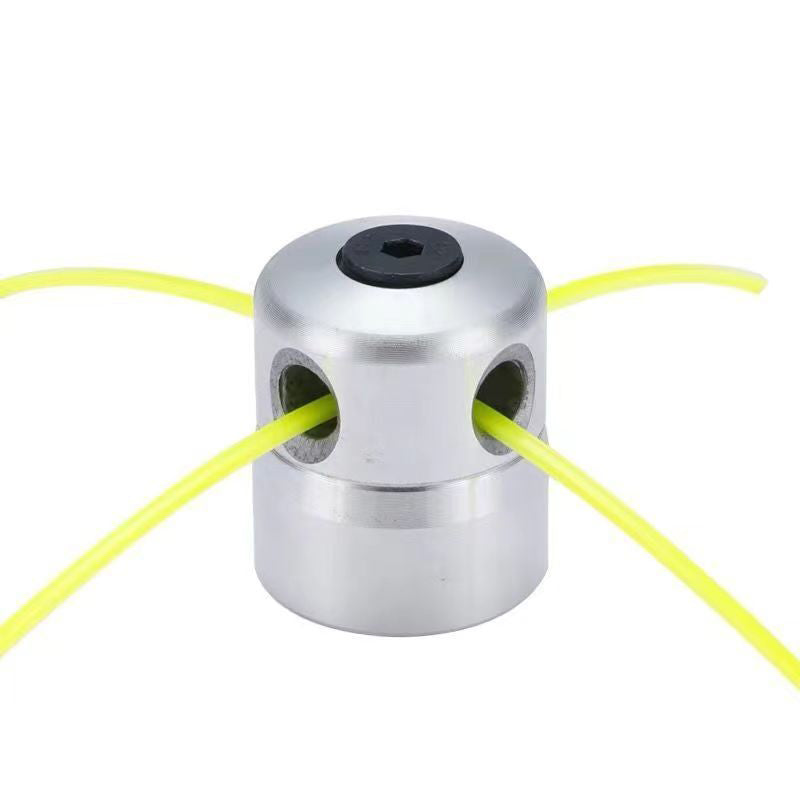 Universal Aluminum Trimmer Head with Four Trimmer Lines for Brush Cutter