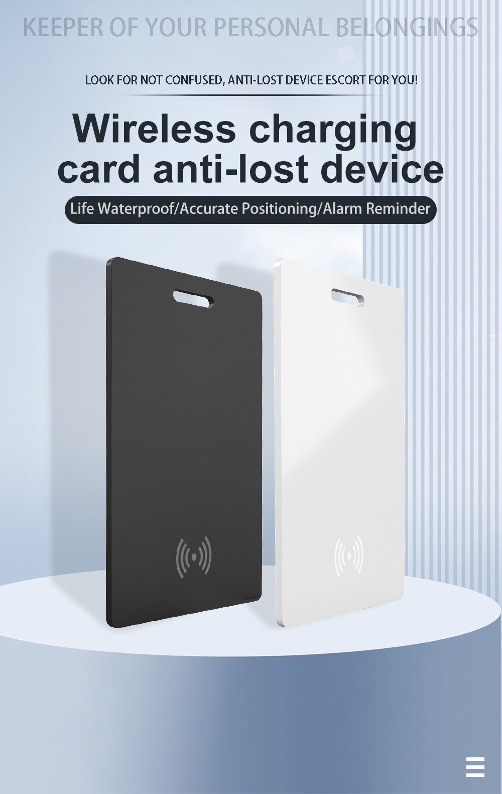 Wallet Tracking Card Ultra-thin GPS Location