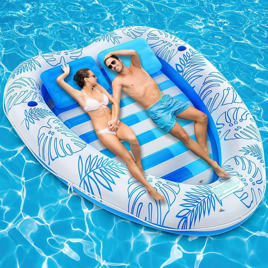 Outdoor Heart Shaped Inflatable Pool Float Air Mattress