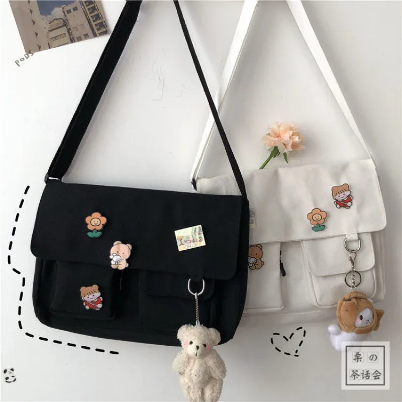 Japanese Harajuku Cute Retro Girl Messenger Shoulder Bag