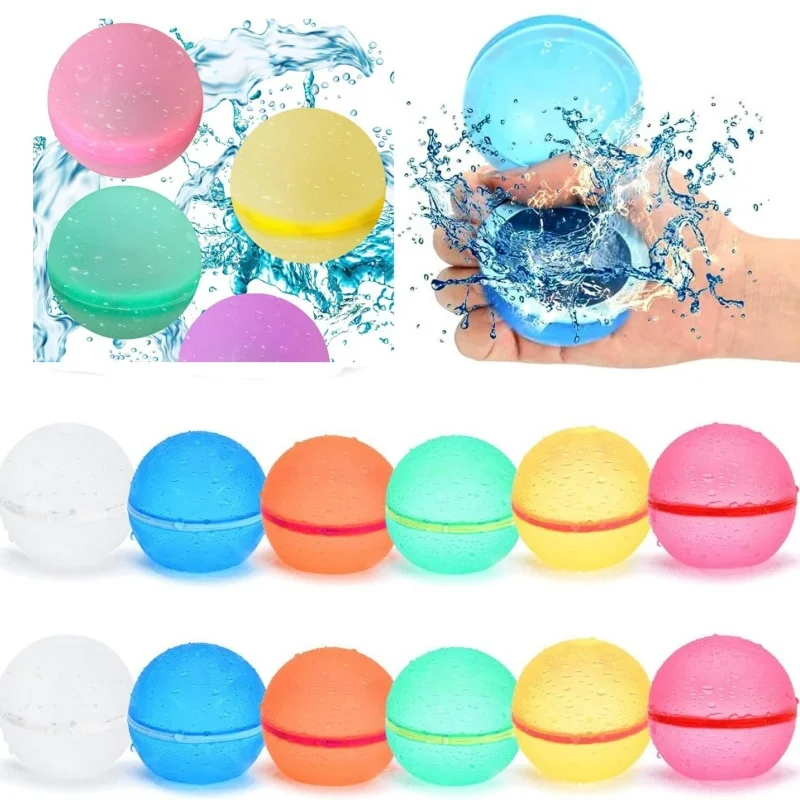 12pcs Reusable Water Fighting Balls