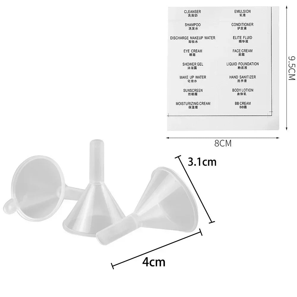 5Pcs Travel Empty Squeeze Bags Lotion Dispensing Bag